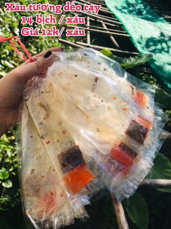 Xâu tương dẻo cay Xâu tương dẻo cay