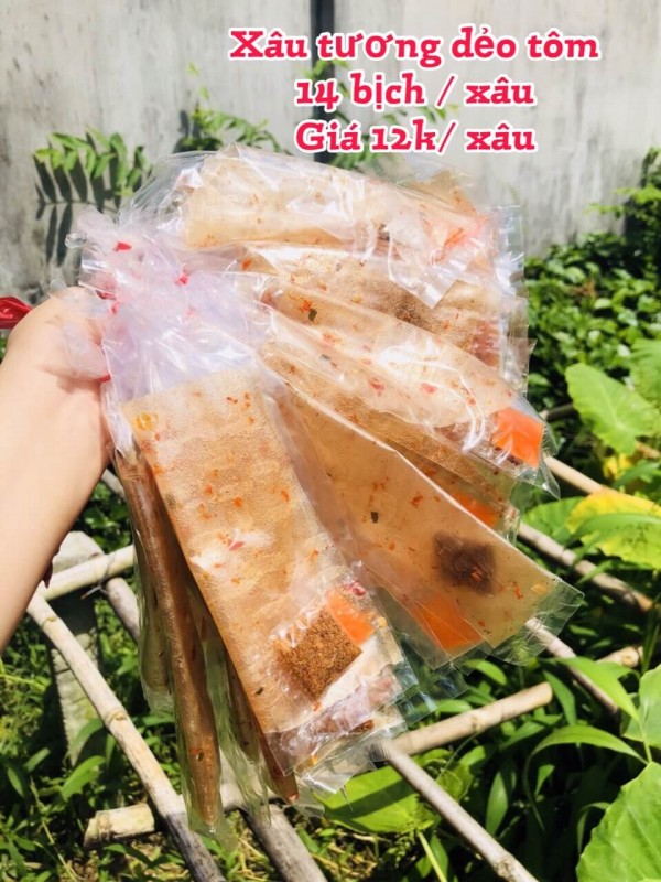 Xâu tương dẻo tôm Xâu tương dẻo tôm