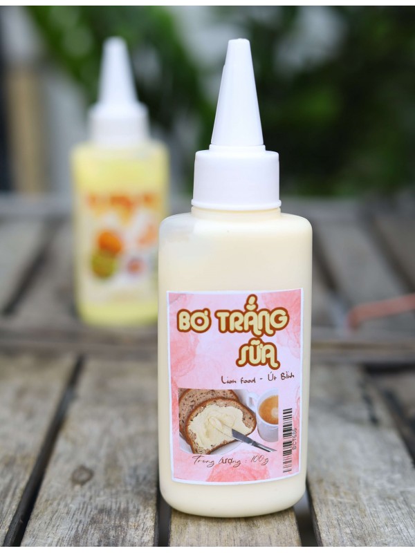 100gr Chai Bơ Trắng Ăn Kèm Bánh Tráng Mã 686